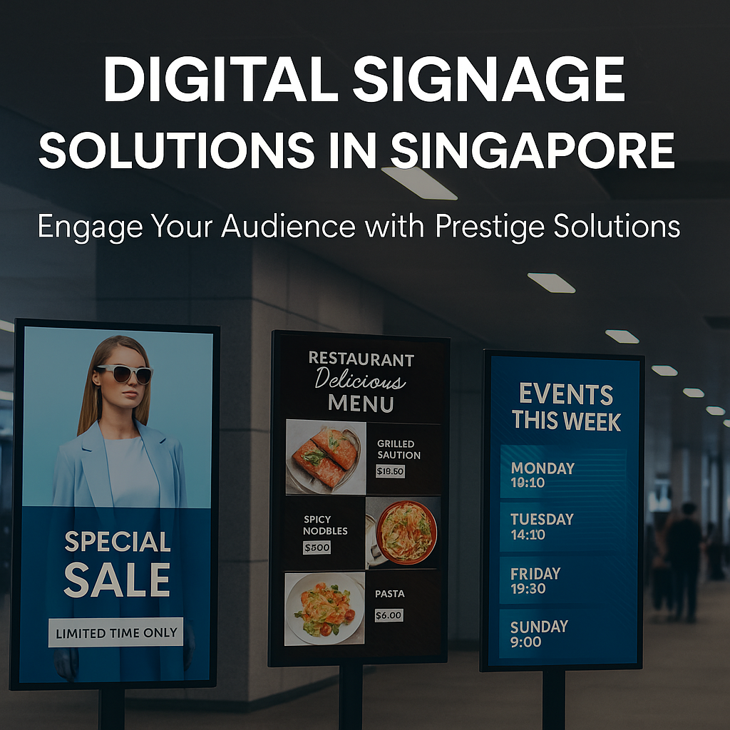 Transforming Hotel Experiences with Prestige Digital Signage Solutions