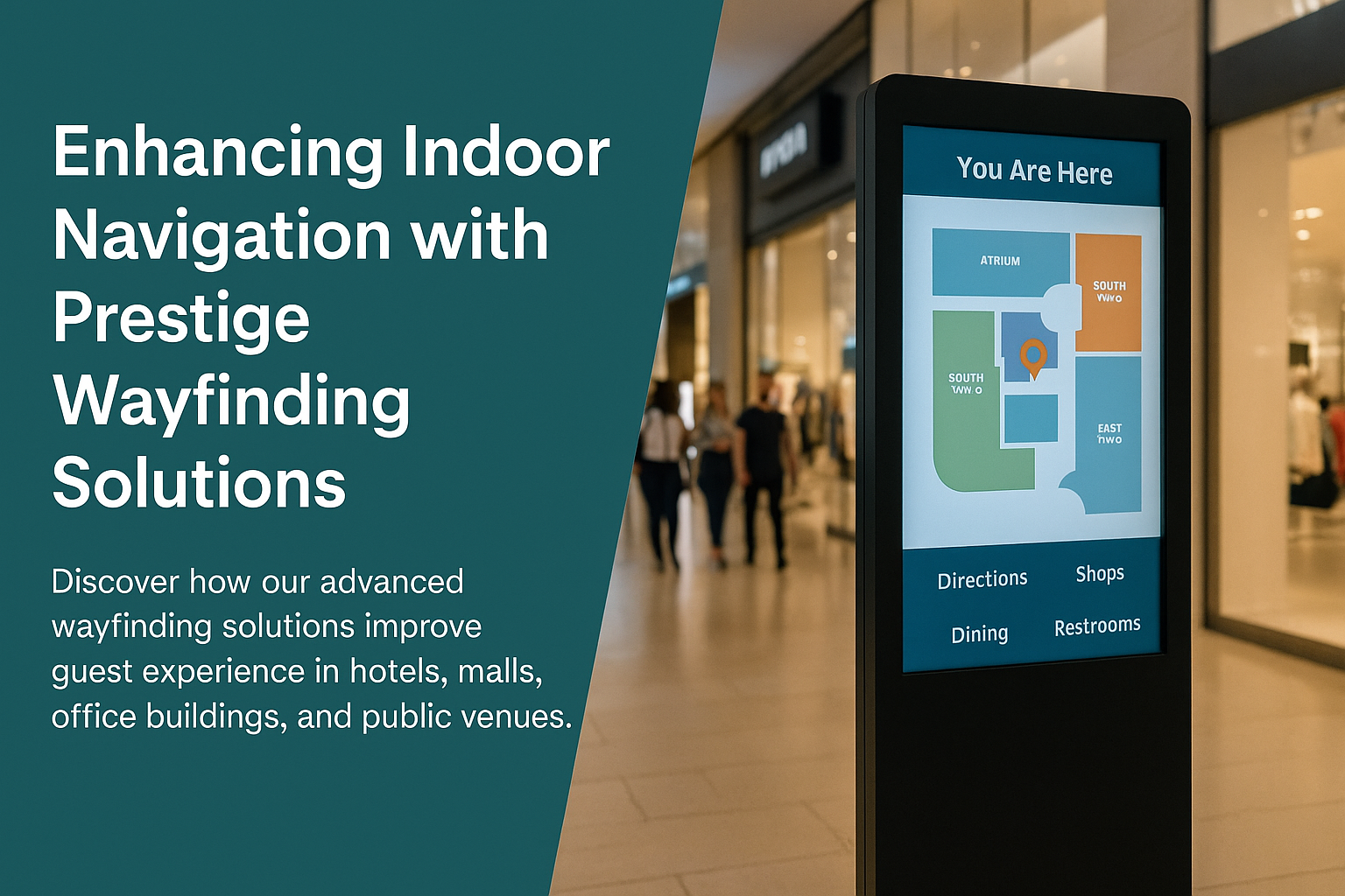Revolutionizing Indoor Navigation with Prestige Wayfinding Solutions