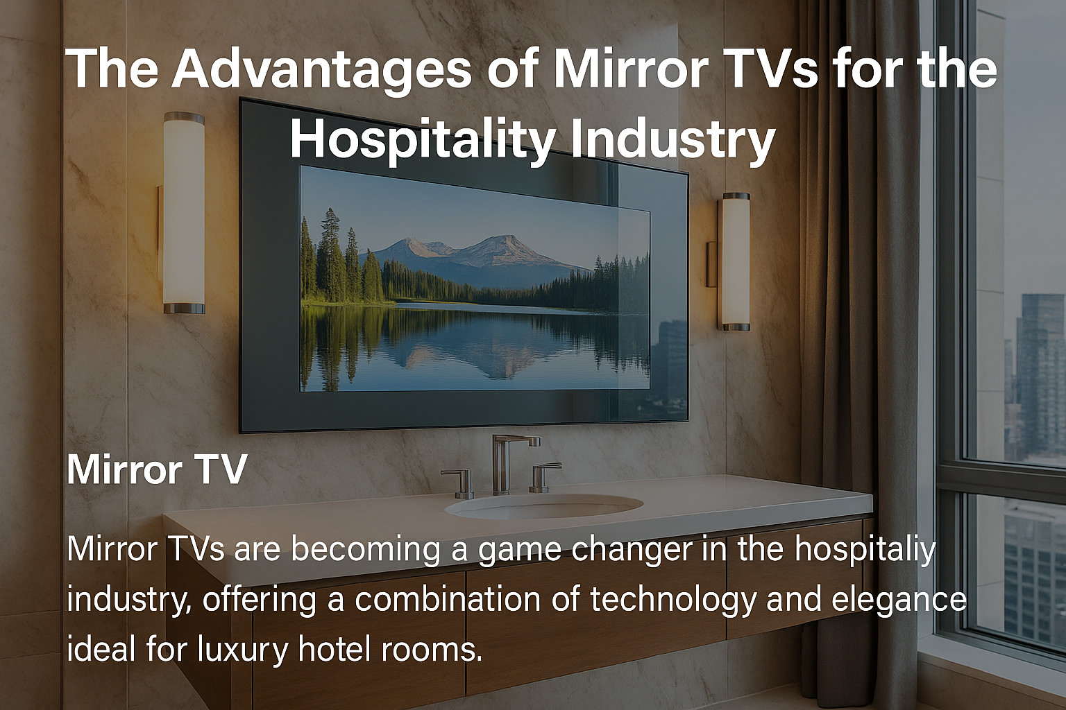 Transform Luxury Hospitality with Mirror TV Solutions from Prestige