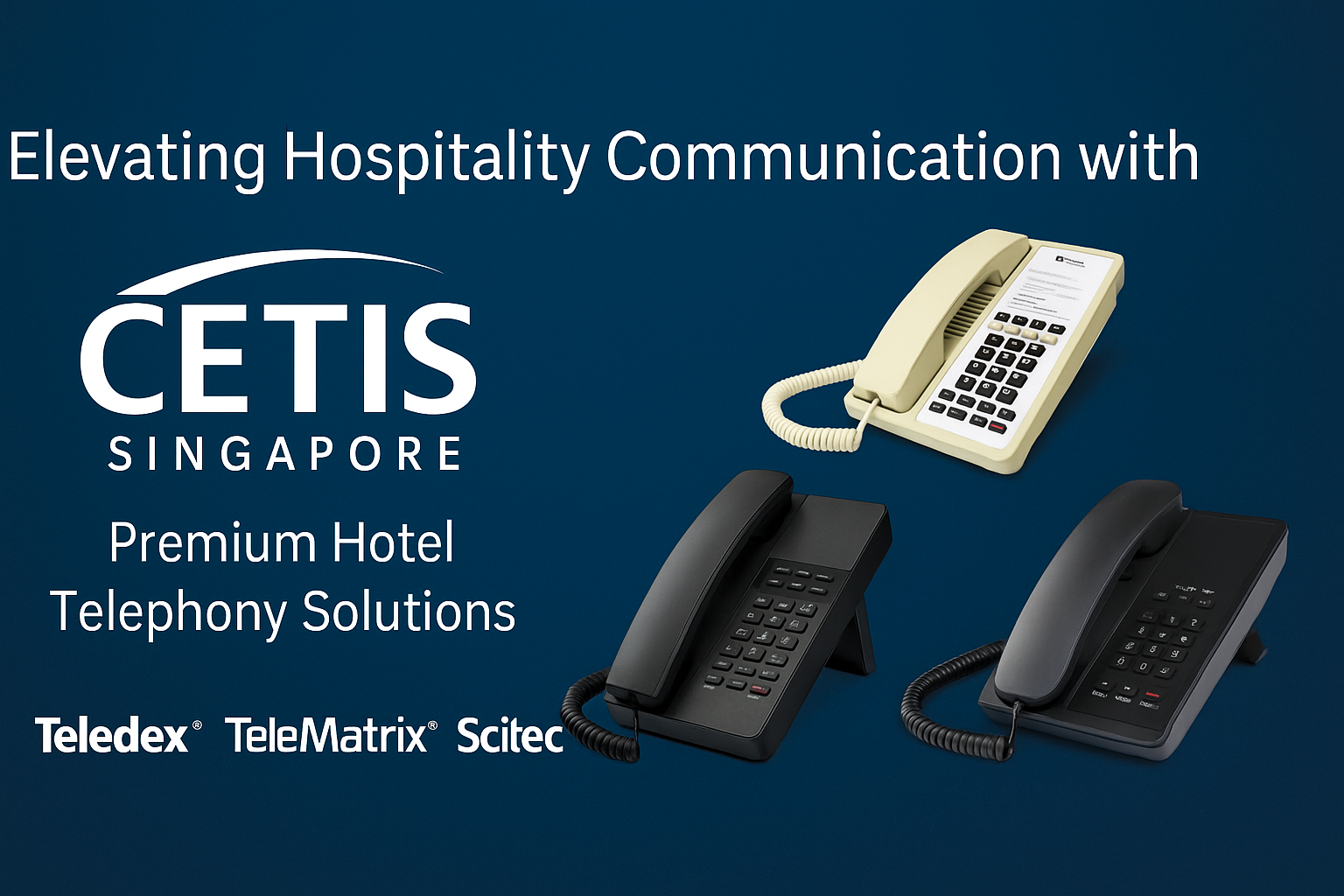 Elevating Hospitality Communication with CETIS Singapore: Premium Hotel Telephony Solutions