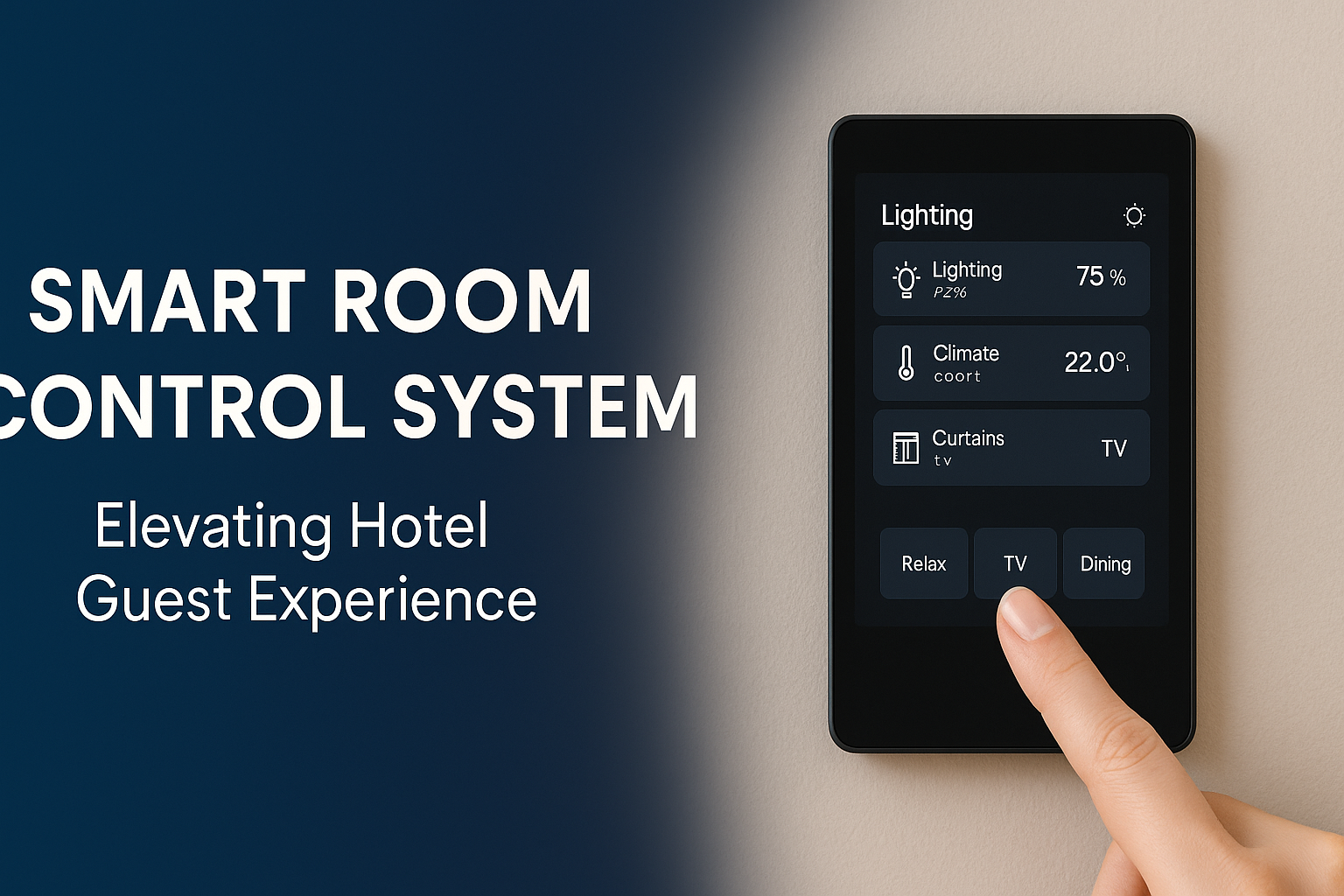 Smart Room Control System: Elevating Hotel Guest Experience